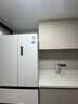 美的（Midea）M60系列520純平全嵌法式多門(mén)四開(kāi)門(mén)家用冰箱超薄雙系統循環(huán)大容量制冰BCD-520WUFPZM(E)白國家補貼 曬單實(shí)拍圖