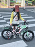 飛鴿兒童自行車(chē)6-12-18歲男女小孩學(xué)生中大童越野山地車(chē)粉綠20寸變速 曬單實(shí)拍圖