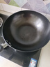 炊大皇鑄鐵炒鍋0無(wú)涂層鐵鍋平底炒菜鍋32cm氮化防銹不挑灶典精DJ32ZT-S 曬單實(shí)拍圖