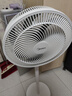 美的（Midea）電風(fēng)扇家用7葉落地扇搖頭電風(fēng)扇循臥室宿舍輕音風(fēng)扇臺式桌面小型風(fēng)扇臺地兩用升級款 白色丨7葉臺地兩用 曬單實(shí)拍圖