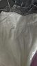 俞兆林（YUZHAOLIN）蕾絲半高領(lǐng)打底衫女秋冬內(nèi)搭針織衫修身獨(dú)特別致毛衣長(zhǎng)袖上衣白色 曬單實(shí)拍圖