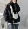 耐克（NIKE）BigSwoosh大Logo羊羔絨雙面穿加絨夾克美版冬季女款黑色 XS 曬單實(shí)拍圖