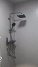 九牧（JOMOO）花灑套裝琴鍵按摩噴槍除垢頂噴水愈精靈淋浴器36668-882/HBS-1 曬單實(shí)拍圖