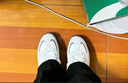 彪馬（PUMA）【德訓(xùn)鞋】復(fù)古銀灰蕾絲厚底鞋女新款T字鞋PALERMO401286 灰色-迷霧灰-01 36 曬單實(shí)拍圖