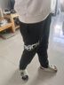 喬丹QIAODAN商場(chǎng)同款童裝男童加絨褲冬季新款烯能保暖兒童運動(dòng)褲 【350g加絨】黑色 160cm 曬單實(shí)拍圖