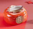 三本木 SANBONKI2025年新款客廳紙巾盒高檔輕奢彈簧家用可愛(ài)擦手抽紙盒臥室收納盒 柿柿如意紙巾盒(柿紅色)+送祝福貼紙+伸縮升降設計 曬單實(shí)拍圖