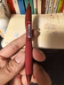 得力（deli）臻順滑按動(dòng)中性筆辦公中性筆水筆簽字筆0.5mm子彈頭 12支/盒紅色S60 曬單實(shí)拍圖