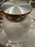 青蘋果泡茶杯帶蓋 無鉛玻璃把手水杯玻璃杯商務(wù)會議家用350ML兩只裝 曬單實(shí)拍圖