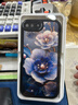 屹川（YICHUAN）適用蘋(píng)果8plus/7p手機殼 iPhone8/7/se3/se2全包防摔6ins風(fēng)新款6s輕著(zhù)splus創(chuàng  )意硅膠皮紋軟殼泊金 【酷炫黑】紫蕊含香-贈保護膜+掛繩 蘋(píng)果7P(8P 曬單實(shí)拍圖