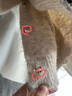 她池童趣卡通刺繡針織衫女2025秋裝新款圓領(lǐng)插肩袖短款上衣 曬單實(shí)拍圖