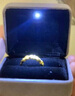 邦帛世 首飾盒Led發(fā)光高檔戒指盒求婚婚禮對戒盒紀念日禮物必備 LED發(fā)光戒指盒 曬單實(shí)拍圖
