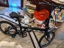大行（DAHON）折疊自行車20英寸8級(jí)變速經(jīng)典P8單車KBC083 黑色經(jīng)典版-京倉(cāng) 曬單實(shí)拍圖