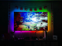 Yeelight智能LED彩光燈帶臥室客廳吊頂氛圍燈帶語(yǔ)音App控制 變色龍2幻彩燈帶【2M】 曬單實(shí)拍圖