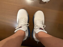 Saucony【彭于晏同款】索康尼勝利22專(zhuān)業(yè)強緩震跑鞋男厚底跑步鞋運動(dòng)鞋男 白深蘭218 40.5 曬單實(shí)拍圖