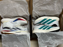 adidas ADIZERO BOSTON 12超輕馬拉松玻纖柱專(zhuān)業(yè)競訓跑鞋阿迪達斯   亮白/深藍/純寶石紅   42 曬單實(shí)拍圖