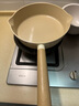 Amercook鈦陶瓷平底鍋煎鍋不粘鍋無涂層煎蛋牛排深煎鍋家用電磁爐燃氣灶用 曬單實拍圖