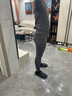 貓人（MiiOW）男士保暖內(nèi)衣男羽絨蠶絲5A抑菌無(wú)痕冬情侶加厚本命年秋衣秋褲套裝 深麻灰-男 【升級(jí)330g羽絨蠶絲】 XL （建議120-150斤） 曬單實(shí)拍圖