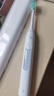 飛利浦（PHILIPS）電動(dòng)牙刷鉆石3系 含亮白&潔凈刷頭HX5181/01白色+HX9023刷頭3支裝 生日禮物 曬單實(shí)拍圖