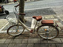 飛鴿（FLYING PIGEON）自行車(chē)成人通勤車(chē)自行車(chē)學(xué)生單車(chē)成人自行車(chē)通勤自行車(chē)女士自行車(chē) 標配奶油米|單速|(zhì)輻條輪+禮包 24寸適合150-170cm 曬單實(shí)拍圖