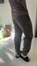 優(yōu)衣庫男裝女裝HEATTECH仿羊羔絨運動(dòng)長(cháng)褲保暖抓絨加絨褲子469966 07 青灰色 XL /180/96B 曬單實(shí)拍圖