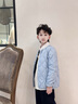 雅鹿2025新款洋氣兒童羽絨內(nèi)膽男童女童中大童學(xué)生輕薄羽絨服內(nèi)膽內(nèi)穿 天藍(lán)色 140 曬單實(shí)拍圖