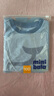 迷你巴拉【植物肌】男女童T恤夏涼感抑菌不悶汗短袖上衣 粉藍 【100%植物纖維】 100 曬單實(shí)拍圖