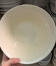 奶油螺紋陶瓷家用面碗斗笠碗高級感拉面碗麻辣燙螺螄粉碗大號湯碗 8英寸喇叭面碗1個(gè) 曬單實(shí)拍圖