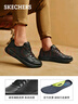 斯凱奇（Skechers）男士皮鞋秋季商務(wù)男鞋高檔休閑鞋軟底通勤板鞋210835 曬單實(shí)拍圖