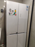 東芝（TOSHIBA）白珍珠549雙系統60cm超薄零嵌式國家補貼十字雙開(kāi)四開(kāi)門(mén)自動(dòng)制冰電冰箱非大白梨GR-RF549WI-PM165 曬單實(shí)拍圖