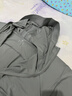 蕉下（beneunder）防曬衣防紫外線夏季透氣冰薄防曬服女士披肩服短外套遠山灰均碼 曬單實拍圖