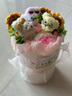 京東鮮花小狗玩偶花束成品向日葵生日禮物女生教師節禮物送閨蜜女友老師 曬單實(shí)拍圖