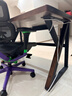 家逸實(shí)木電腦桌電競桌臺式家用雙人辦公桌工作臺臥室簡(jiǎn)易書(shū)桌學(xué)習桌子 曬單實(shí)拍圖