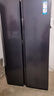 海爾（Haier）618升雙開(kāi)門(mén)對開(kāi)門(mén)冰箱電冰箱家用一級能效風(fēng)冷無(wú)霜大容量節能變頻BCD-618WGHSSEDBL國家補貼20% 曬單實(shí)拍圖