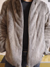 BESNOS意大利品牌水貂皮大衣男皮草外套真貂毛2024年冬季新款立領(lǐng)拉鏈 灰色 M (適合110斤左右穿) 曬單實(shí)拍圖