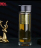膳魔師（THERMOS）雙層玻璃杯男女茶水分離杯水杯車載便攜泡茶杯教師節(jié)禮物TCGE-400 藍(lán)色 400ml 曬單實拍圖