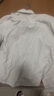 森馬（Semir）短袖襯衫男日系復古條紋襯衣純棉2025夏季外套肌理感 藍白色調00381 L 曬單實(shí)拍圖