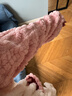俞兆林珊瑚絨睡袍女睡衣秋冬季保暖褲子可愛粉豬甜美少女家居服兩件套裝 曬單實(shí)拍圖