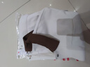 名創(chuàng  )優(yōu)品（MINISO）美式飛行夾克男士秋季新款潮牌寬松休閑工裝外套男春秋大碼派克服 【斜紋拼色夾克】米白 XL /180(體重140-160斤) 曬單實(shí)拍圖
