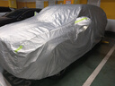 丘睿25款凱迪拉克XT5車(chē)衣車(chē)罩xt5專(zhuān)用防曬防雨隔熱加厚汽車(chē)全罩24車(chē)套 銀色加厚鋁箔+密碼鎖+防風(fēng)繩+收納袋 25款凱迪拉克XT5 曬單實(shí)拍圖