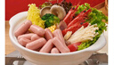 海霸王什錦涮烤套餐10種火鍋食材組合 1023g 牛肉丸香腸蟹味棒魚(yú)豆腐 曬單實(shí)拍圖