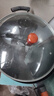 美的（Midea）鐵鍋炒鍋 無涂層精鐵炒菜鍋煎鍋家用燃?xì)庠铍姶艩t通用禮品 曬單實(shí)拍圖