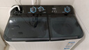 海爾（Haier）洗衣機(jī)半自動(dòng)雙缸10公斤雙桶大容量老式強(qiáng)勁去污噴淋漂洗操作簡單洗脫分離以舊換新 【升級】10公斤半自動(dòng)+動(dòng)力強(qiáng)勁+噴淋漂洗 曬單實(shí)拍圖