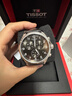 天梭（TISSOT）手表 速馳系列男表 瑞士石英男士皮帶腕表運(yùn)動表生日禮物 曬單實(shí)拍圖