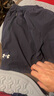 安德瑪（Under Armour）速干運動(dòng)短褲男吸濕排汗拉鏈口袋健身透氣籃球足球休閑五分褲L 曬單實(shí)拍圖