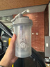 Blender Bottle 蛋白粉搖搖杯運(yùn)動(dòng)水杯 大容量塑料杯帶刻度健身便攜攪拌男士女生 經(jīng)典款V2灰色600ml 曬單實(shí)拍圖
