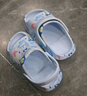 巴布豆兒童拖鞋男童女童洞洞鞋沙灘鞋寶寶涼鞋幼兒涼拖夏季 淺蘭新150碼 曬單實(shí)拍圖