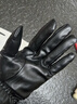 回力皮手套男冬季騎行加厚絨保暖觸屏防風(fēng)戶(hù)外摩托車(chē)外賣(mài)滑雪棉女手套 曬單實(shí)拍圖