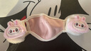 何健弓兒童保暖耳罩口罩男女孩秋冬季防風(fēng)透氣一體拉布布卡通耳暖面罩 拉布布口罩耳罩二合一【1-9歲】 曬單實(shí)拍圖