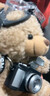 赟婭閃光相機小熊掛件玩偶包包書(shū)包鑰匙小掛件禮物七夕情人節生日禮物 閃光相機白熊 送女生520生日禮物女孩玩偶娃娃 曬單實(shí)拍圖