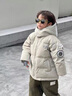 G.DUCKKIDS小黃鴨童裝男童羽絨服冬裝外套兒童衣服男大童防寒保暖面包服上衣 黑色 140 尺碼9~10歲【130-140cm】cm 曬單實(shí)拍圖